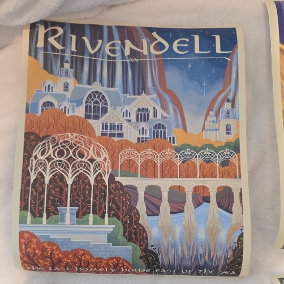 Fantasy Art Print Set - Hobbiton, Khazad-dûm, Gondor, Ithilien - Picture 6 of 12